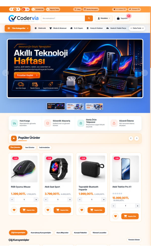 OpenCart 3.x Genel E-Ticaret Premium Tema Full Paket OpenCart 3.x Genel E-Ticaret Premium Tema Full Paket