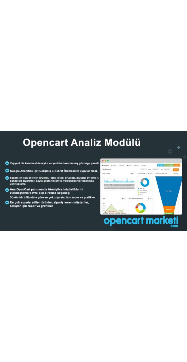 Opencart Google Analytics Modülü