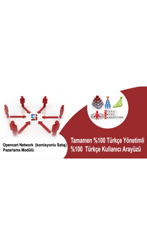 Opencart Network (komisyonlu Satış) Pazarlama Modülü