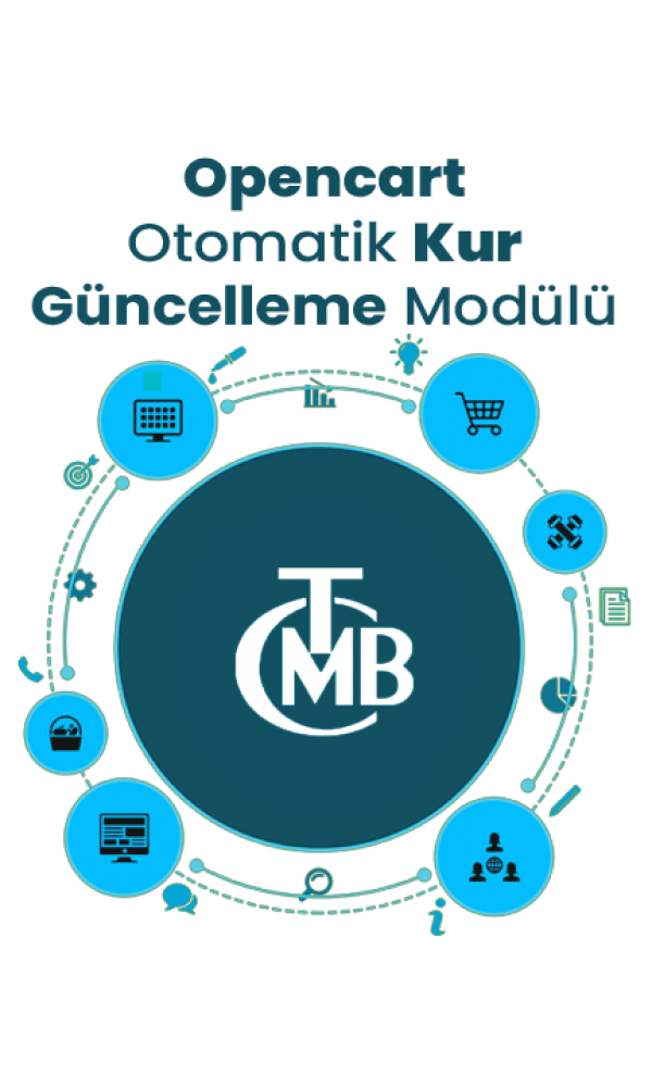Opencart Otomatik Kur TCMB Modülü