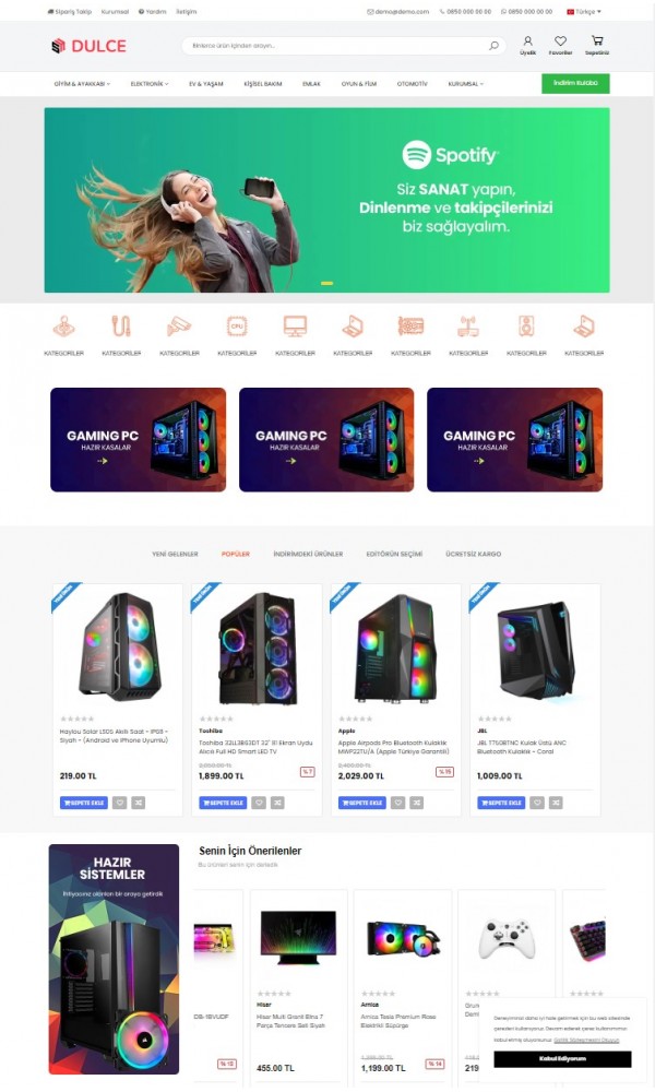 Php E-Commerce Package Dulce