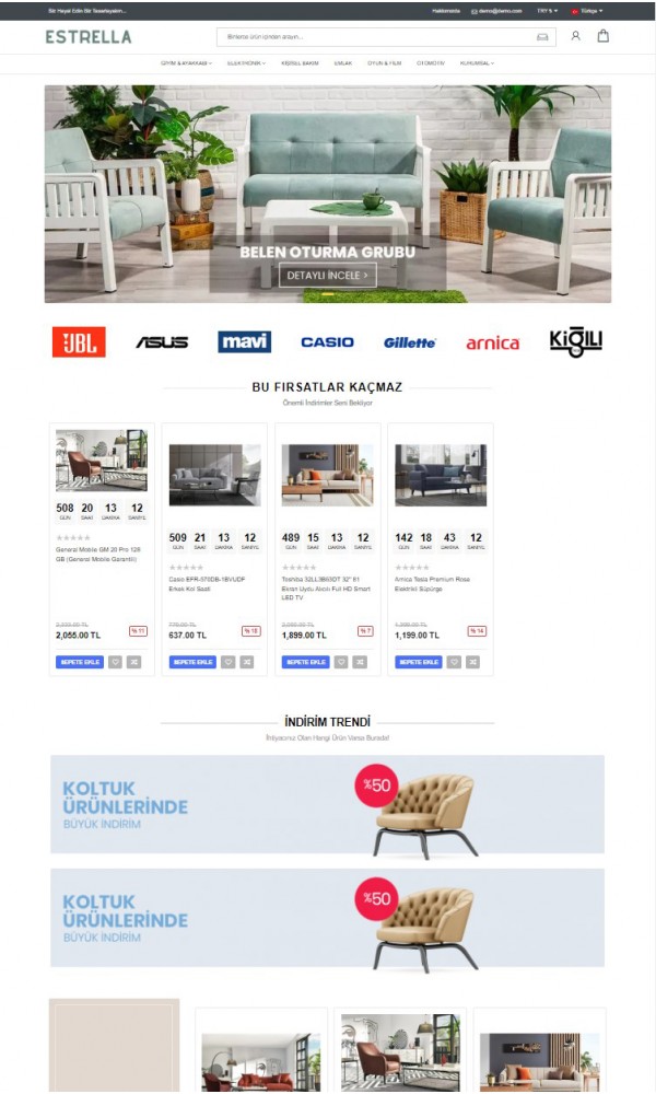 Php E-Commerce Package Estrella