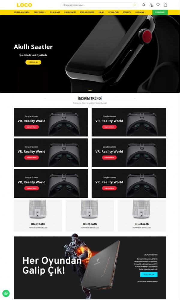Php E-Commerce Package Loco