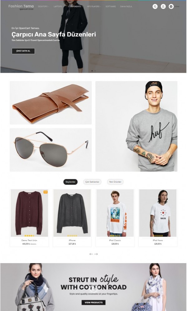 Opencart 3.x Fashion Theme
