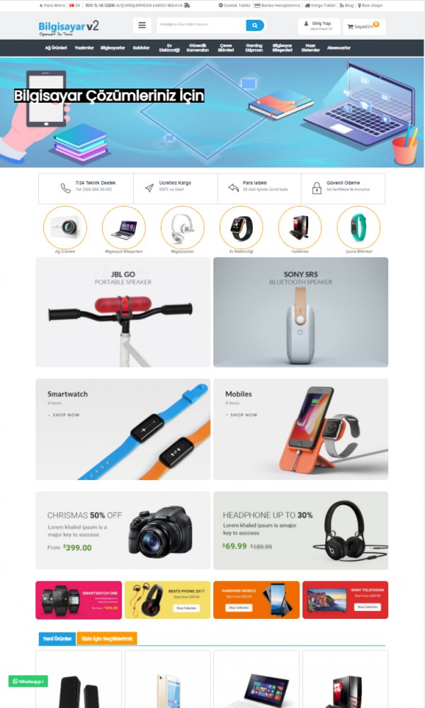 Opencart 3.x Computer v2 Full Package