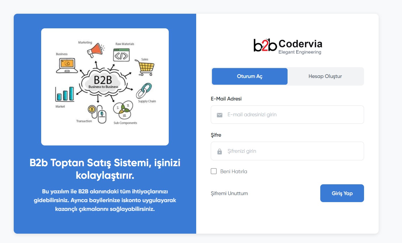 B2B Toptan Satış Scripti (1 Domain Lisanslı)