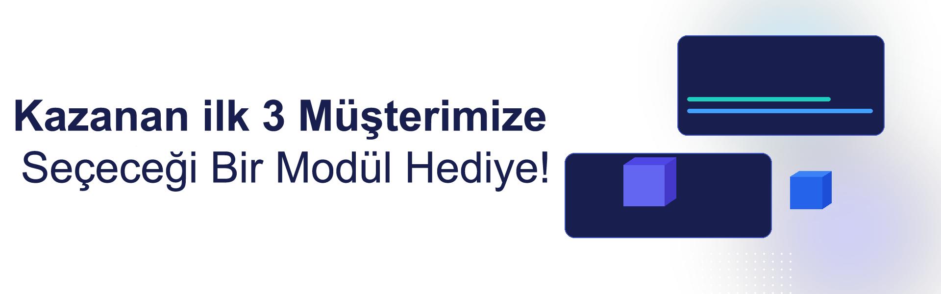 Modüller Kategorisinden Seçeceği Bir Adet Modül